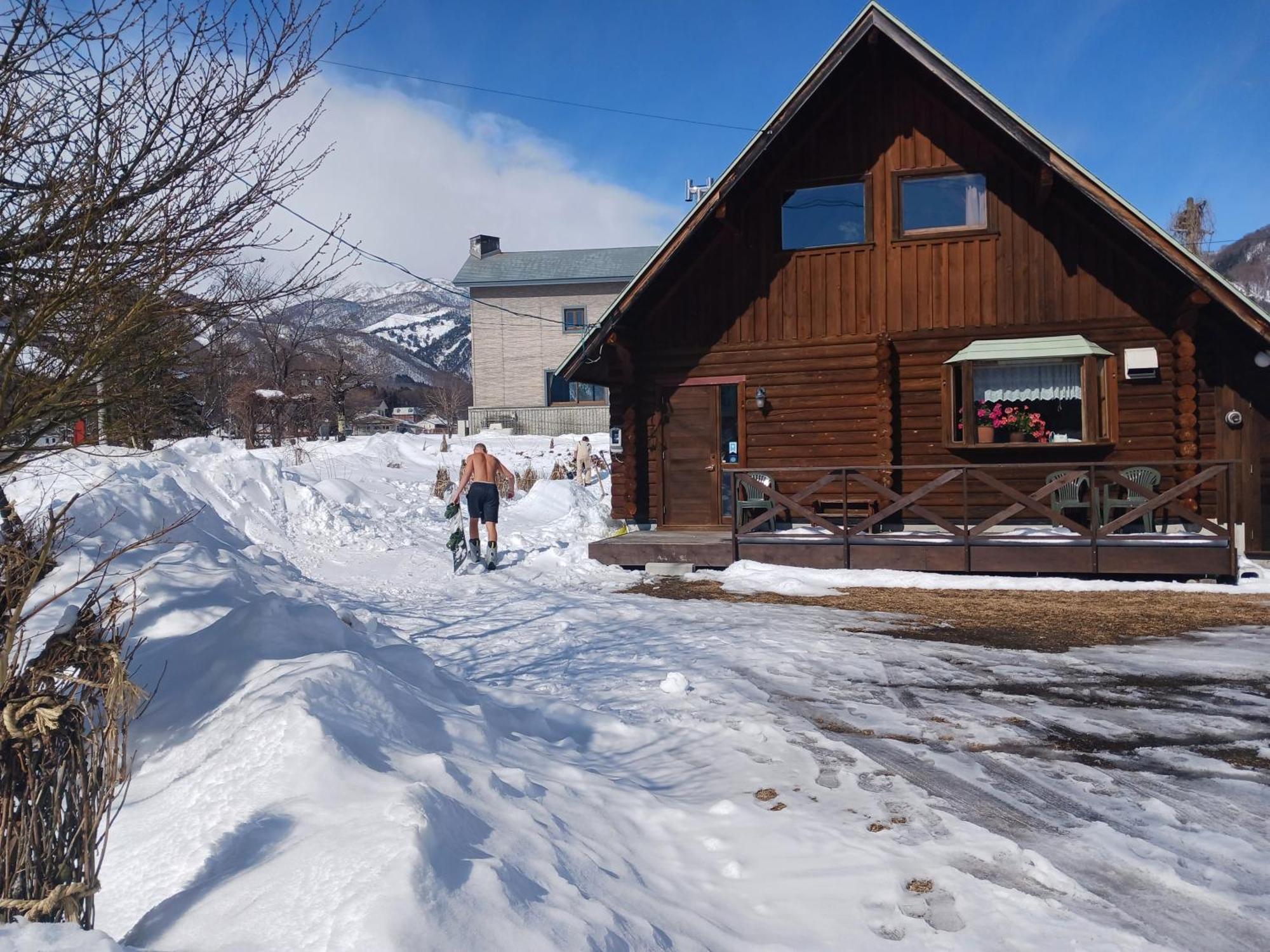 Log Cottage Villa Happo Χακούμπα Εξωτερικό φωτογραφία